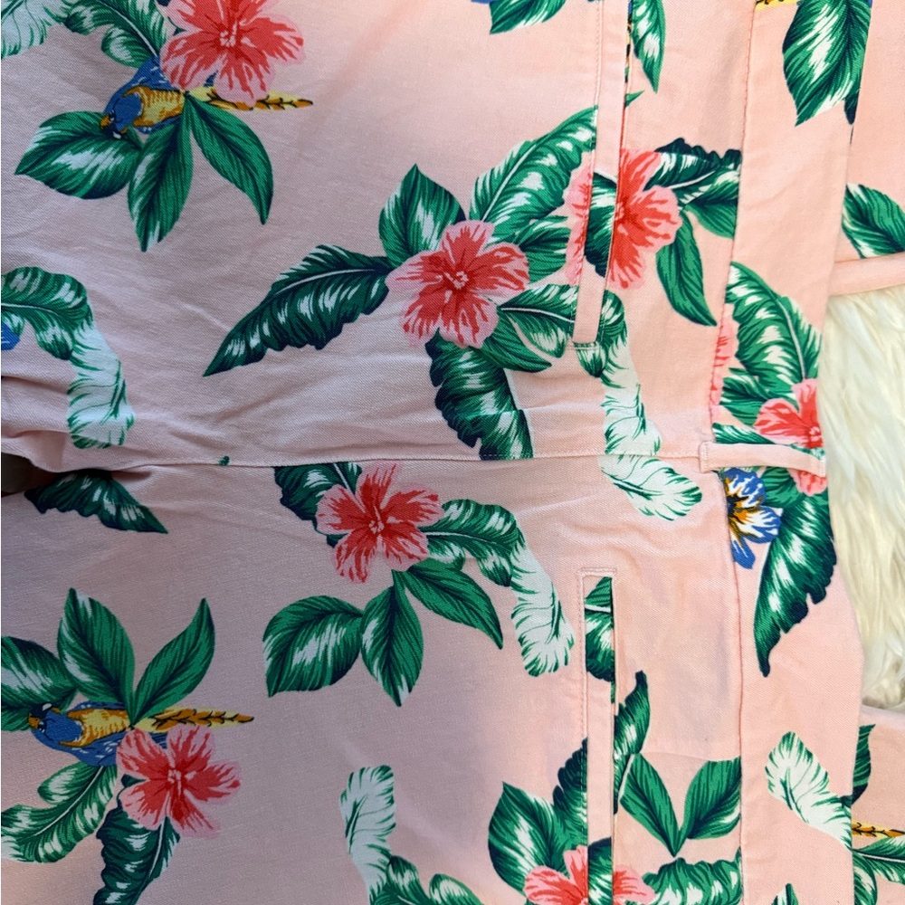 Old Navy Pixie Pink Floral Pants - Picture 4 of 8
